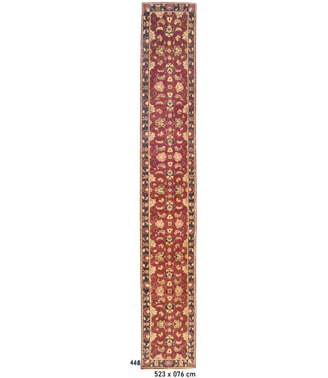Red, Pattern: Kazak, Dimensions: 523 x 076 cm