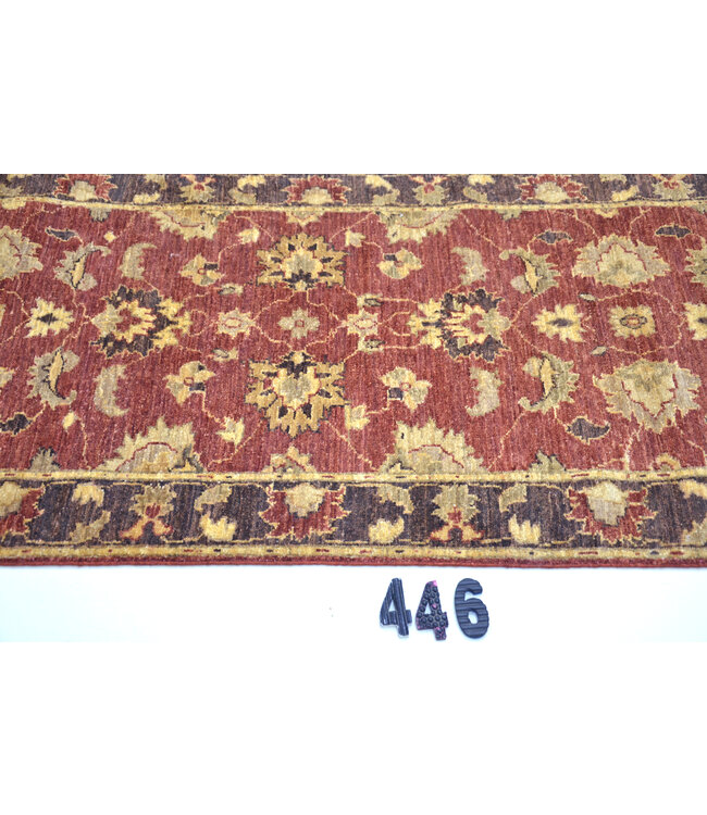 Red, Pattern: Kazak, Dimensions: 523 x 076 cm