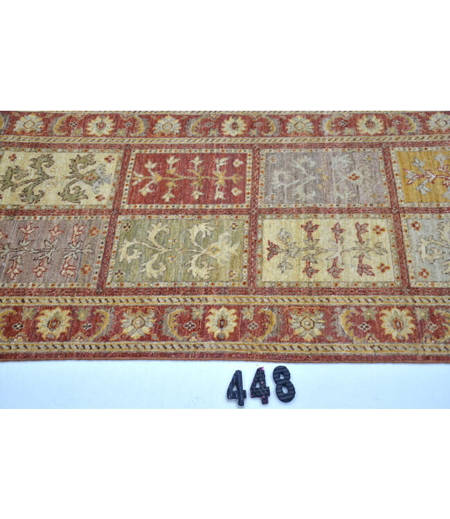 Multicolor Ziegler Runner – Hand-Knotted – 301 x 076 cm – Wool