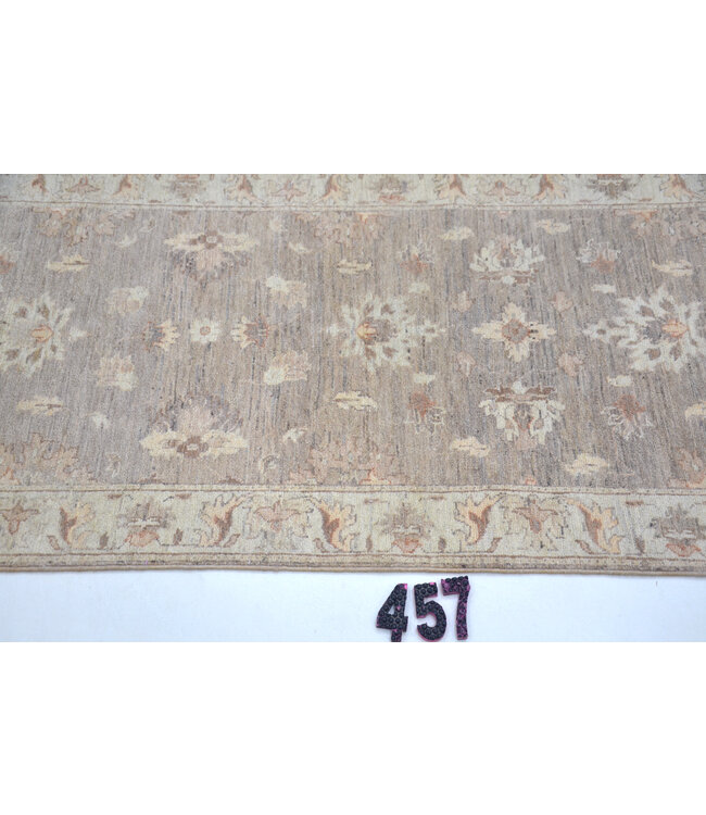 Vintage Hand-Knotted Wool Rug - Ziegler Pattern 299x073 cm