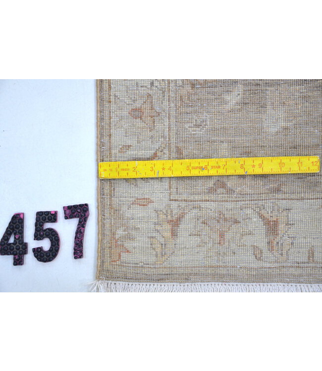 Vintage Handgeknüpfter Wollteppich - Ziegler Muster 299x073 cm