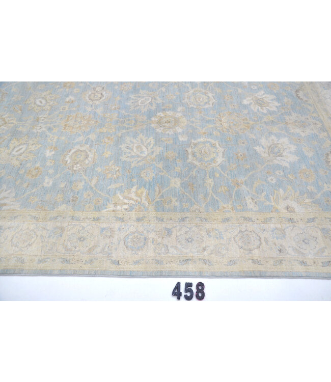 Vintage Handgeknüpfter Wollteppich - Ziegler Muster 291x202 cm