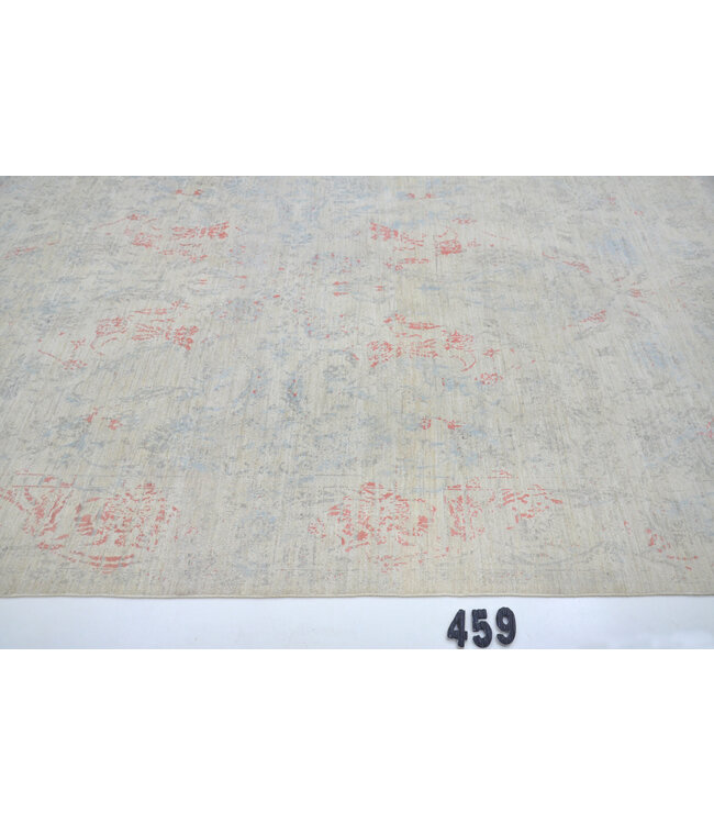 Vintage Hand-Knotted Wool Rug - Ziegler Pattern 297x190 cm
