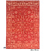 Red Vintage Hand-Knotted Wool Rug - Kazak Pattern 286x198 cm
