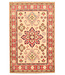 Kelimshop 154x100cm Handgeknüpfter Woll Kazak Teppich – Authentischer Orientalischer Teppich, Traditionelles Tribal Design, Hochwertiger Handgefertigter Wollteppich