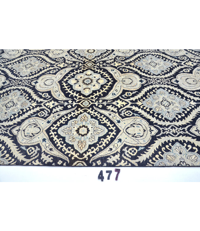 Vintage Ziegler Rug - Brown & Beige, 289 x 201 cm