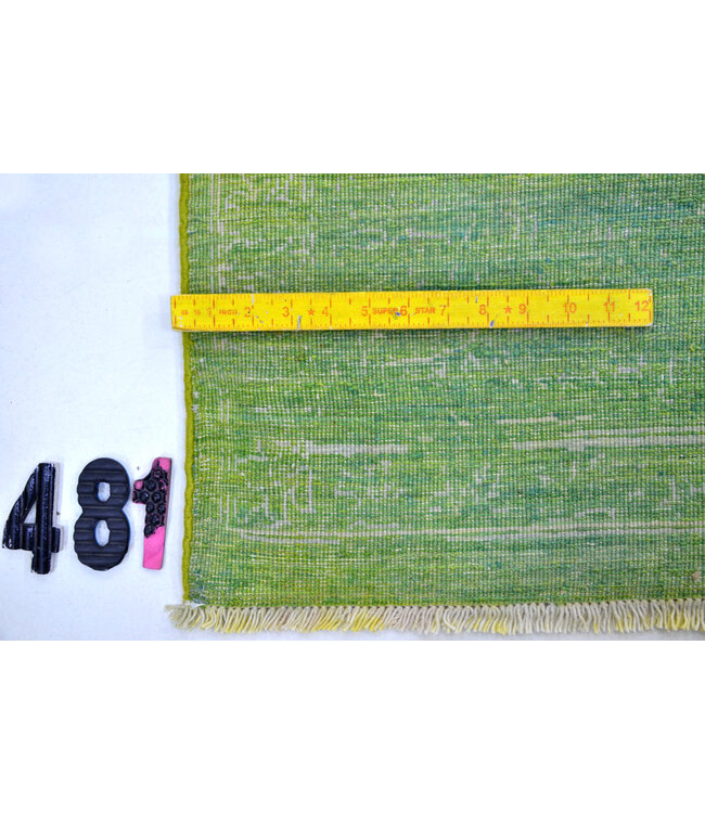 Modern Gabbeh Rug - Green, 301 x 197 cm