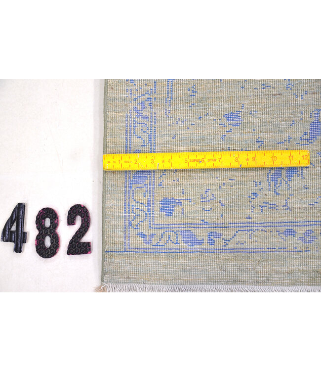 Vintage Ziegler Rug - Blue, 301 x 197 cm