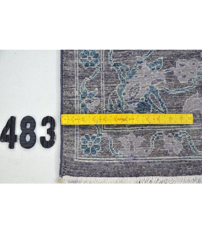 Vintage Ziegler Rug - Gray & Blue, 294 x 195 cm