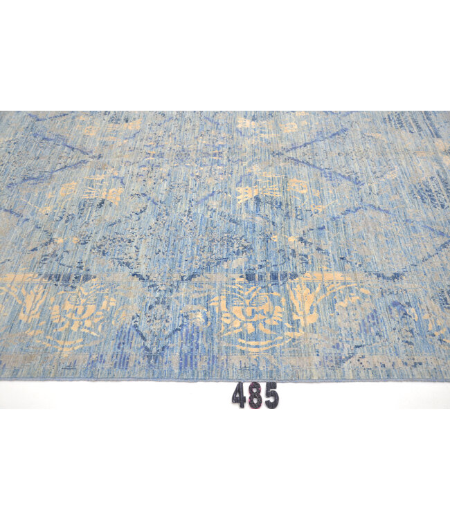 Vintage Ziegler Teppich - Blau, 291 x 203 cm