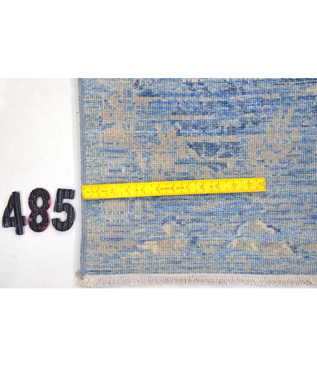 Vintage Ziegler Teppich - Blau, 291 x 203 cm