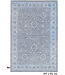 Vintage Ziegler Rug - Gray & Blue, 297 x 192 cm