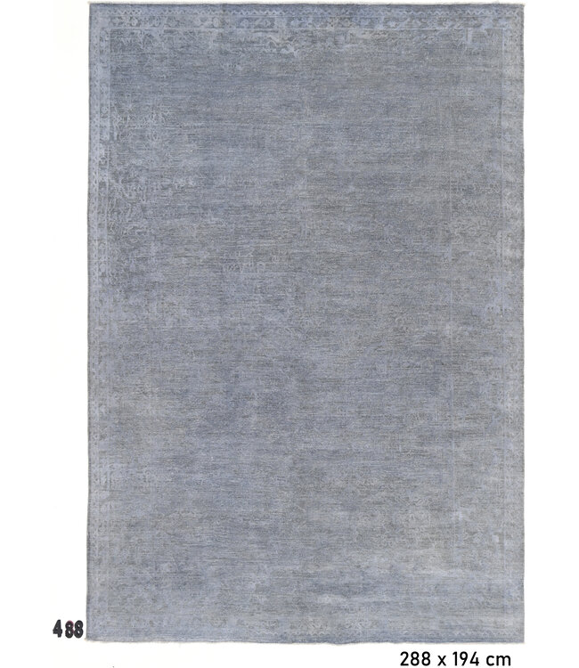 Vintage Ziegler Tapijt - Grijs, 288 x 194 cm