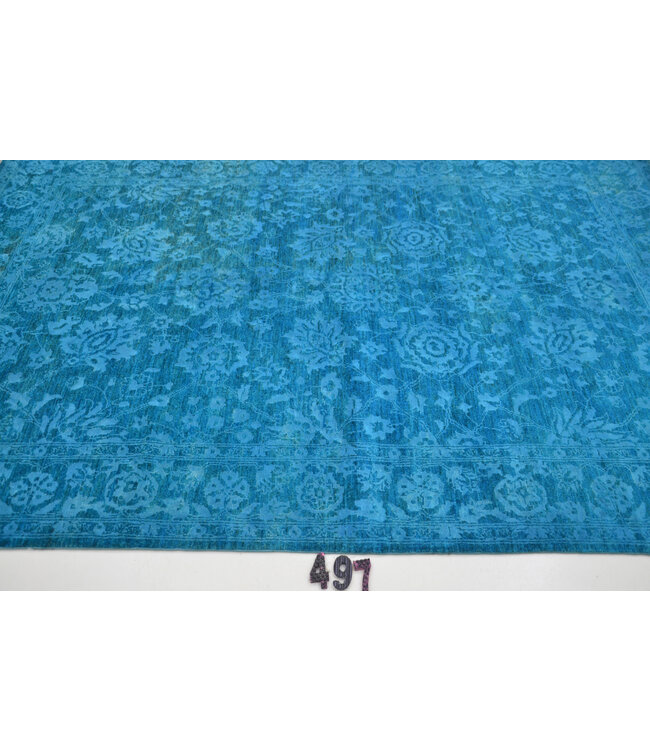 Vintage Ziegler Rug - Blue, 244 x 164 cm