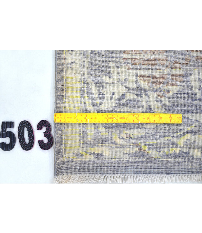 Grey Ziegler Rug – 306 x 240 cm – Hand-Knotted Wool