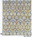Blue-Gold Ziegler Rug – 303 x 248 cm – Hand-Knotted Wool