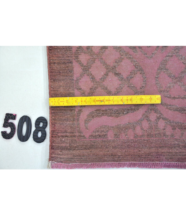 Pink Modern Rug – 281 x 231 cm – Hand-Knotted Wool