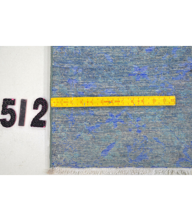 Blue Modern Rug – 300 x 240 cm – Hand-Knotted Wool