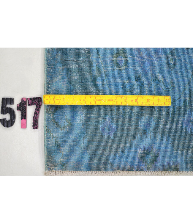 Blauw Gabbeh Tapijt – 305 x 232 cm – Handgeknoopt van Wol