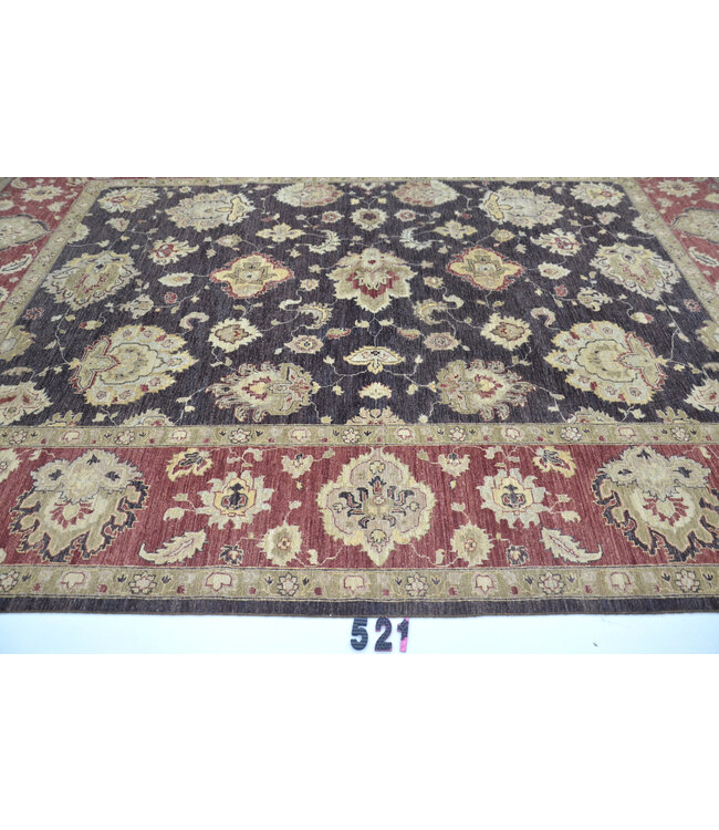 Zwart Modern Gabbeh vloerkleed – handgeknoopt wollen tapijt – 186 x 128 cm