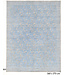 Light Blue Modern Rug – 360x273 cm – Hand-Knotted Wool Carpet
