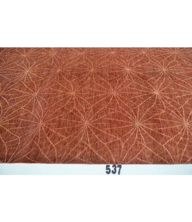 Roodbruin Gabbeh Tapijt – 359 x 240 cm – Handgeknoopt van Wol