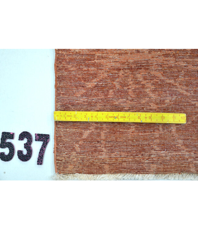 Rotbrauner Gabbeh Teppich – 359 x 240 cm – Handgeknüpft aus Wolle