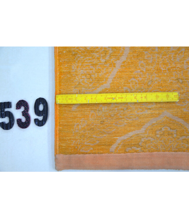 Orange Gabbeh Rug – 306 x 244 cm – Hand-Knotted Wool