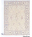 Light Blue-Beige Antique Carpet | 258 x 190 cm