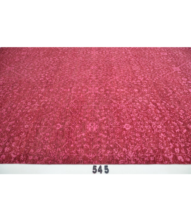 Deep Pink Modern Rug | 445 x 363 cm