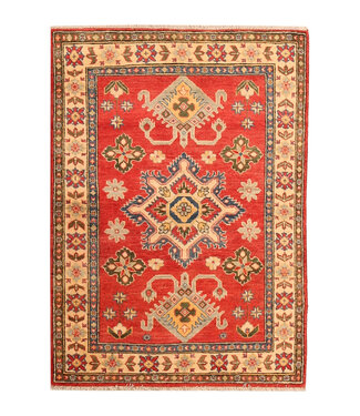 Kelimshop 144x102cm Hand-Knotted Wool Kazak Rug – Authentic Oriental Carpet, Traditional Tribal Design, High-Quality Handmade Wool Rug Kelimshop 144x102cm Hand-Knotted Wool Kazak Rug – Authentic Oriental Carpet, Traditional Tribal Design, High-Quality Handmade Wool Rug