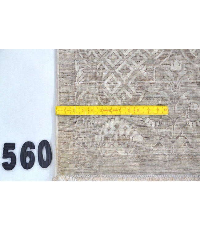 Beige Ziegler Vloerkleed – 236 x 161 cm – Handgeknoopt van Wol