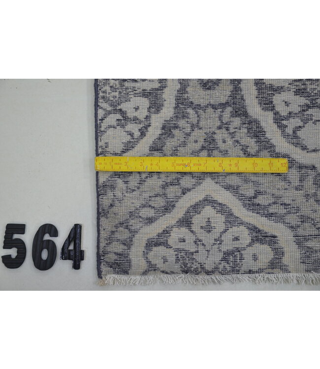 Grey Modern Rug – 312 x 236 cm – Hand-Knotted Wool