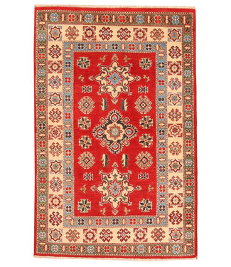Kelimshop 153x99cm Handgeknüpfter Woll Kazak Teppich – Authentischer Orientalischer Teppich, Traditionelles Tribal Design, Hochwertiger Handgefertigter Wollteppich Kelimshop 153x99cm Handgeknüpfter Woll Kazak Teppich – Authentischer Orientalischer Teppich, Traditionelles Tribal Design, Hochwertiger Handgefertigter Wollteppich
