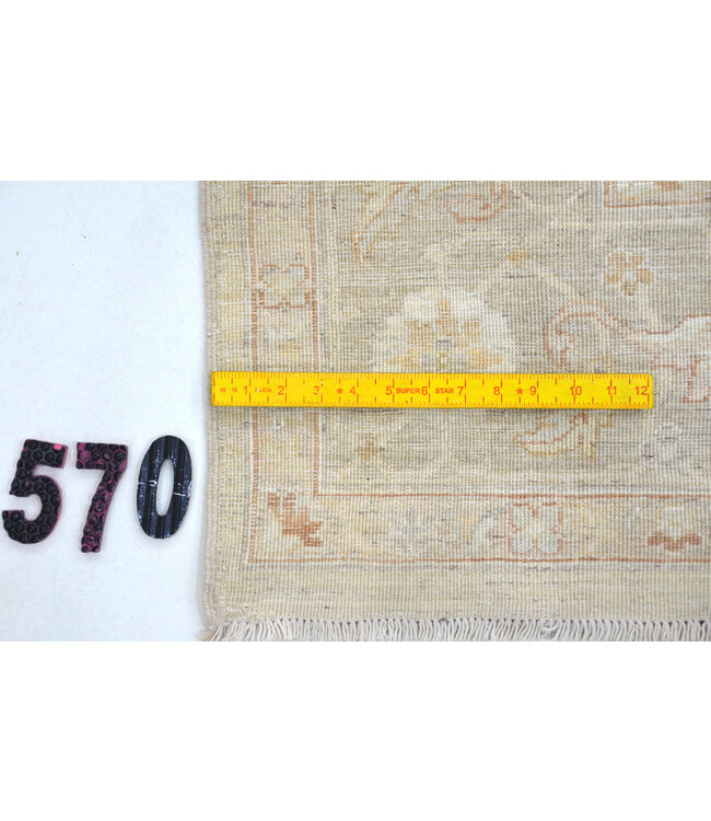 Beige Antieke Ziegler Tapijt – 269 x 180 cm – Handgeknoopt Wol