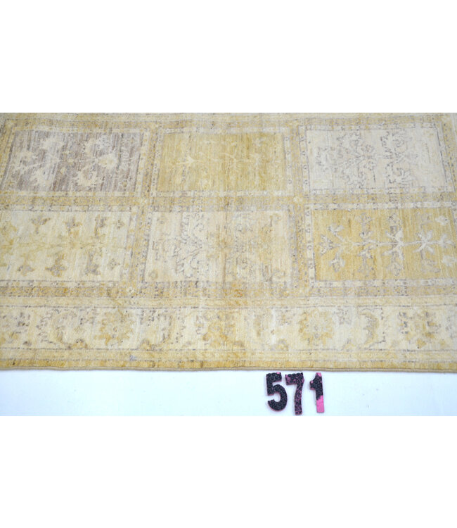 Beige Vintage Rug – 140 x 079 cm – Handknotted Wool