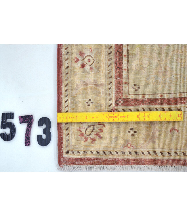 Beige-Red Gabbeh Rug – 122 x 076 cm – Handknotted Wool