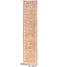 Braun-Beiger Ziegler Läufer – 352 x 078 cm – Handgeknüpft aus Wolle