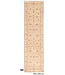 Sandfarbener Ziegler Läufer – Handgeknüpft Wolle – 290 x 076 cm