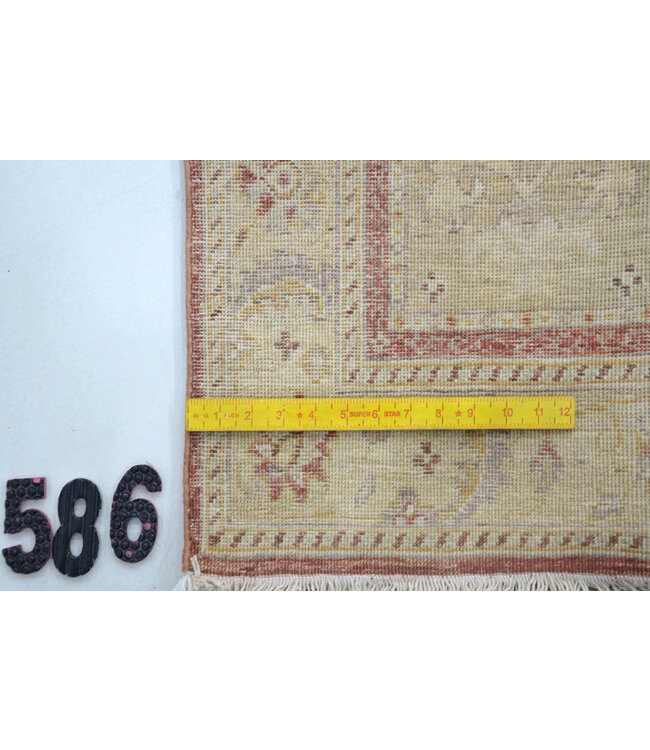 Multicolor Gabbeh Rug – Hand-Knotted Wool – 141 x 080 cm