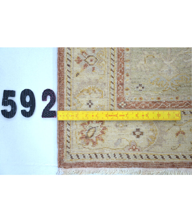 Multicolor Gabbeh 592 – Hand-Knotted Wool Runner 290 x 079 cm