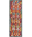 Handgewebter Kelim Teppich – Bunter Läufer mit Tribal & Geometrischen Mustern 238x81