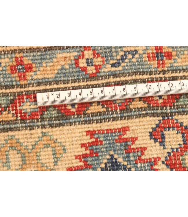 148x94cm Hand-Knotted Wool Kazak Rug – Authentic Oriental Carpet, Traditional Tribal Design, High-Quality Handmade Wool Rug