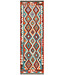 Vintage Style Kilim Runner – Handwoven Tribal Wool Rug – 245x77 cm – Bohemian Hallway Carpet