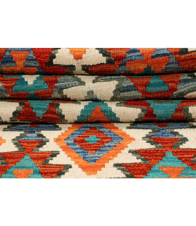 Vintage Kilim Läufer – Handgewebter Tribal Wollteppich – 245x77 cm – Boho Flurteppich