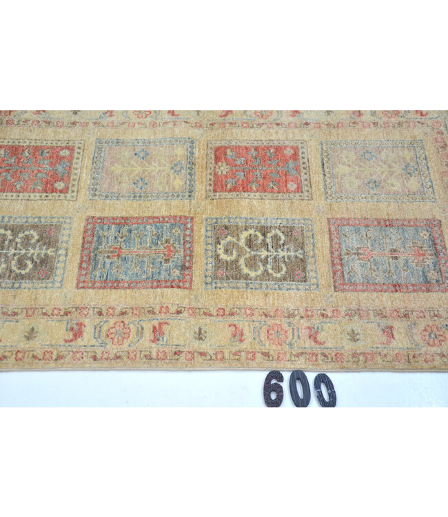 Beige Gabbeh 154x078 cm – Hand-Knotted Wool Rug