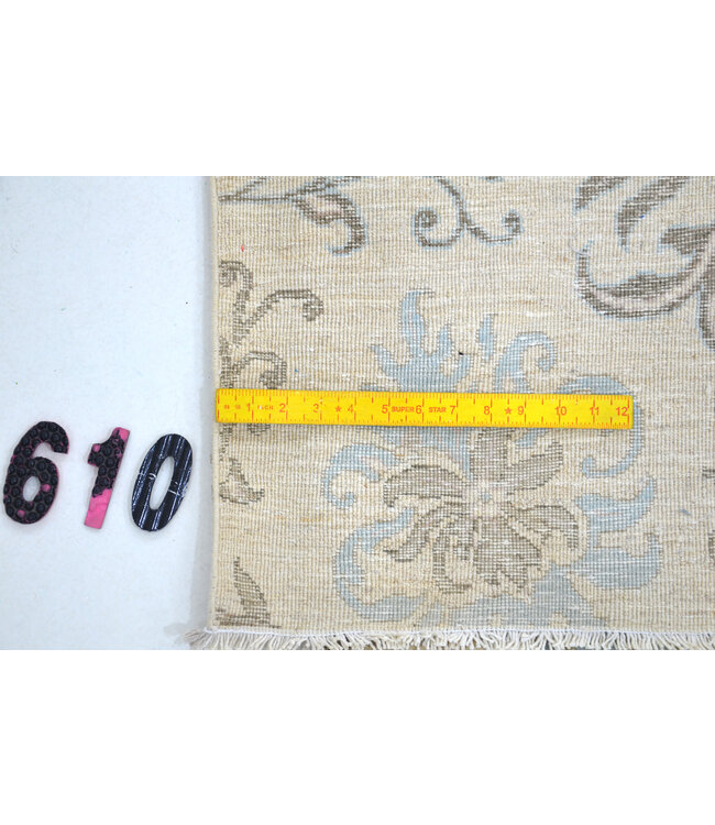 Cream Ziegler Rug – 276 x 182 cm – Hand-Knotted Wool