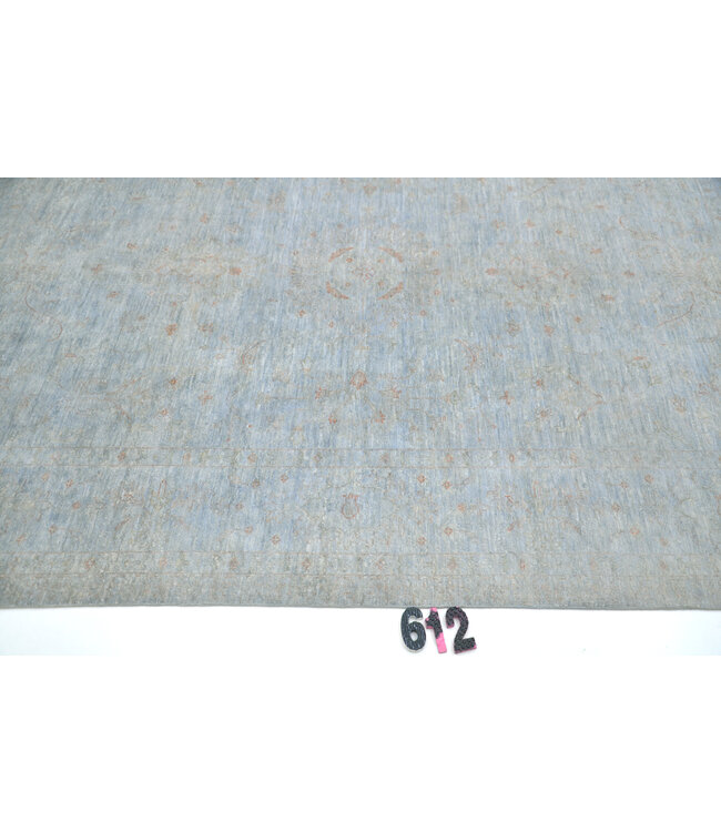 Grijs Ziegler Tapijt – 238 x 172 cm – Handgeknoopt van Wol