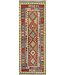 Colorful Tribal Kilim Runner – Handwoven Wool Rug – 231x80 cm