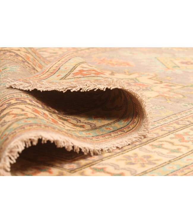 150x99cm Handgeknüpfter Woll Kazak Teppich – Authentischer Orientalischer Teppich, Traditionelles Tribal Design, Hochwertiger Handgefertigter Wollteppich